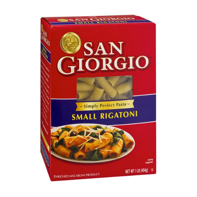 San Giorgio Enriched Macaroni Product Small Rigatoni