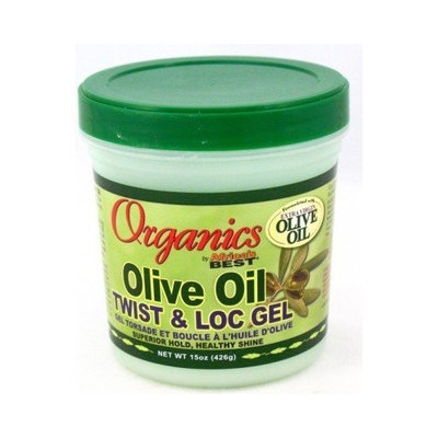 Africa's Best Africas Best Organic Olive Oil Gel Twist & Lock 15 oz. Jar (Pack of 8)