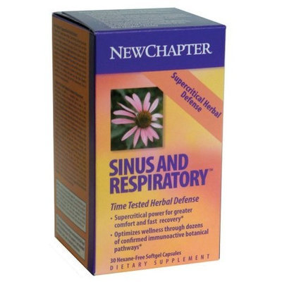 New Chapter Chapter Supercritical Sinus & Respiratory, 30 Softgels