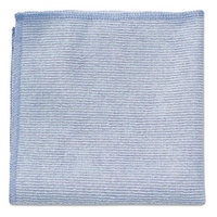 RCP1820579 - Rubbermaid Commercial Microfiber Cleaning Cloths; 12 x 12; Blue; 24/Pack