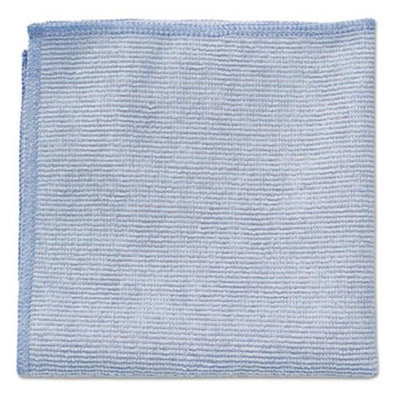 RCP1820579 - Rubbermaid Commercial Microfiber Cleaning Cloths; 12 x 12; Blue; 24/Pack