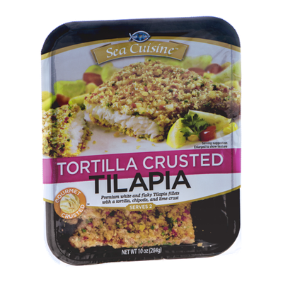 Sea Cuisine Tilapia Tortilla Crusted