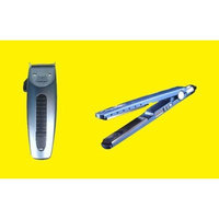 BaBylissPRO Babyliss PRO BABNT2091T Nano Titanium 1-1/4 inch Floating Plate Sol-Gel Technology Ionic Generator Flat Iron (450°F) WITH FREE FORFEX FX686 Pivot Motor Clipper with Four Guide Comb Attachments