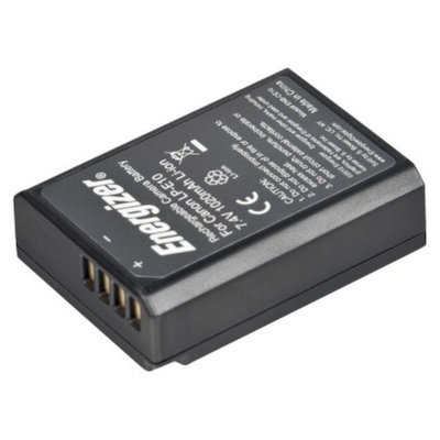 Energizer Replacement Camera Battery for Canon Cameras - Black (ENB-