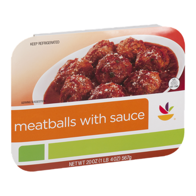Ahold Meatballs with Sauce