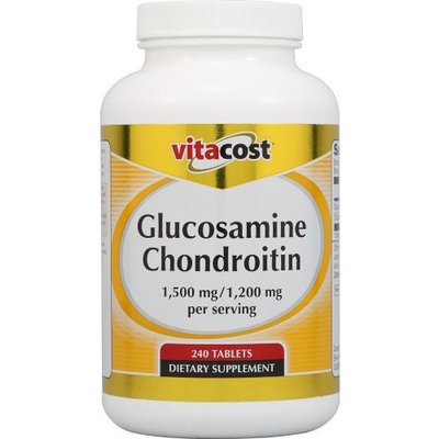 Vitacost Brand Vitacost Glucosamine & Chondroitin - 1,500 mg / 1,200 mg per serving -- 240 Tablets