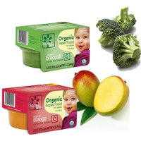 8 Month & Up Square One Organics Frozen Mango/Quinoa Mixed Pack - (12 Twin Packs), 24 individual 2 oz. servings