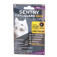 SentryA FiproguardTM Max Flea & Tick Cat Treatment