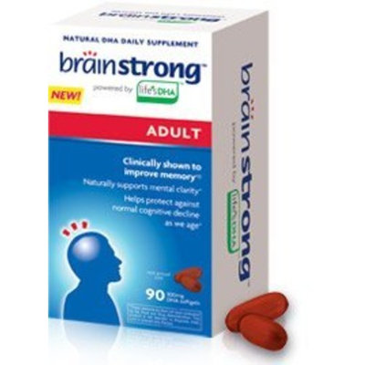 Amerifit Brainstrong Adult DHA Vegetarian Softgels, 90 Count