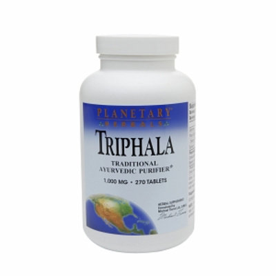 Planetary Herbals Triphala Traditional Ayurvedic Purifier 1000mg, Tablet, 270 tabs