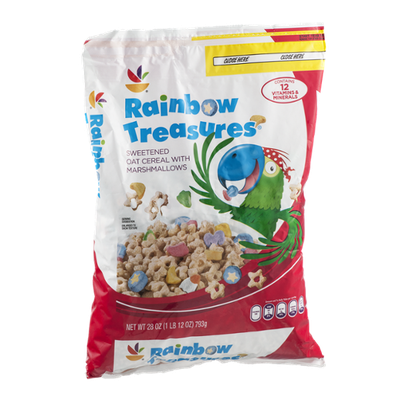 Ahold Rainbow Treasures Sweetened Oat Cereal with Marshmallows