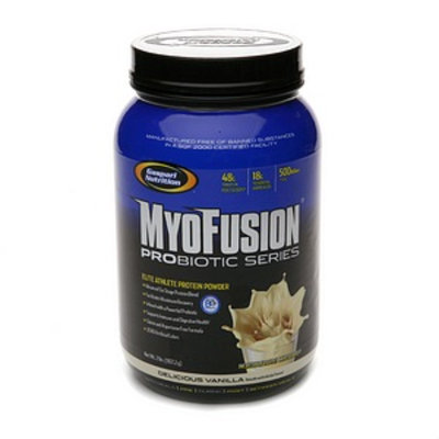 Gaspari Nutrition MyoFusion Protein Probiotic Series Delicious Vanilla