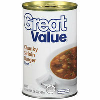 Great Value Chunky Sirloin Burger Soup