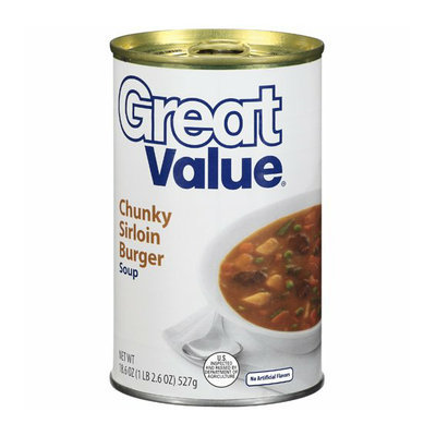 Great Value Chunky Sirloin Burger Soup