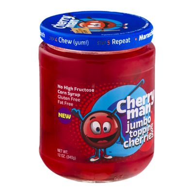 Cherry Man Jumbo Topping Cherries