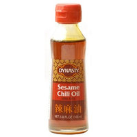 Dynasty Sesame Chili Oil, 3.5-Ounce Bottle (Pack of 4)