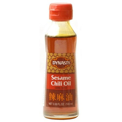 Dynasty Sesame Chili Oil, 3.5-Ounce Bottle (Pack of 4)