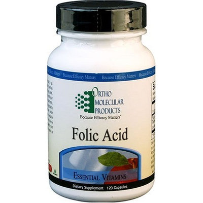 Ortho Molecular - Folic Acid - 120 Capsules