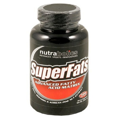 Nutrabolics SuperFats, Advanced Fatty Acid Matrix, 120 Softgels