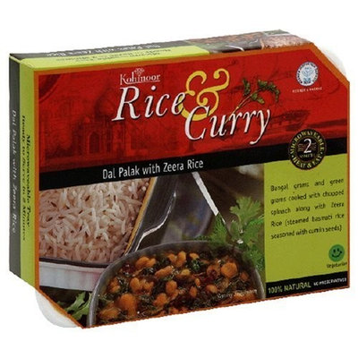 Kohinoor - Rice & Curry - Dal Palak with Zeera Rice