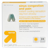 Up & Up Sinus Congestion Daytime Cool Ice Caplet 24-pk.