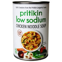 Pritikin Chicken Noodle Soup, Low Sodium, 15-Ounce Cans (Pack of 12)