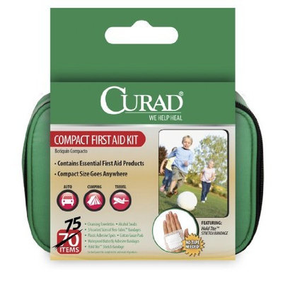 Curad Travel Kit In Soft Case, 75 Count