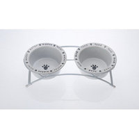 Petrageous Designs Sammy's Time Out Elevated Small Dog Feeder