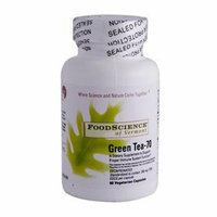 FoodScience of Vermont Green Tea-70 350 mg 60 Vegetable Capsules
