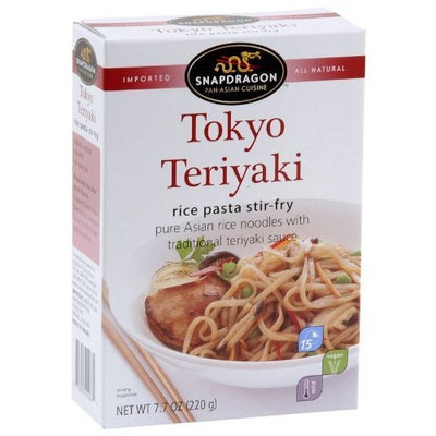 Snapdragon Tokyo Teriyaki Rice Pasta Stir-Fry, 7.7-Ounce Boxes (Pack of 6)