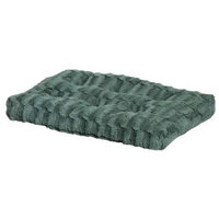 MIDWEST HOMES for PETS 277240 Quiet Deluxe Mosaic Bed, 21 by 12-Inch, Green