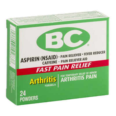BC Aspirin Powder Arthritis Pain - 24 CT