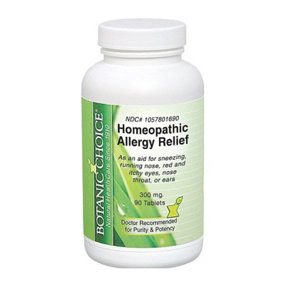 Botanic Choice Homeopathic Allergy Relief Formula, Tablets