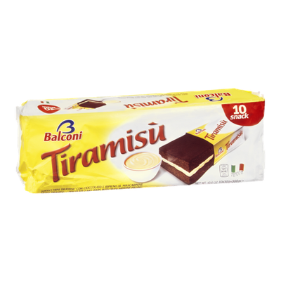 Balconi Tiramisu Sponge Cakes - 10 CT
