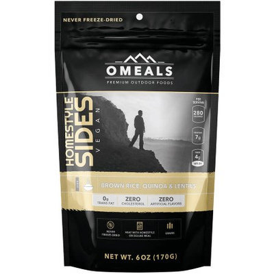 OMeals Brown Rice, Quinoa and Lentils