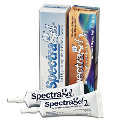 Spectrum Designs Medical Spectragel 10 gram tube - silicone based scar gel for the management of Hypertrophic, Keloid, and Surgical Scars