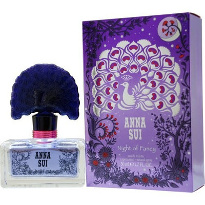 Night of Fancy by Anna Sui for Women Eau De Toilette Spray, 1.7 Ounce