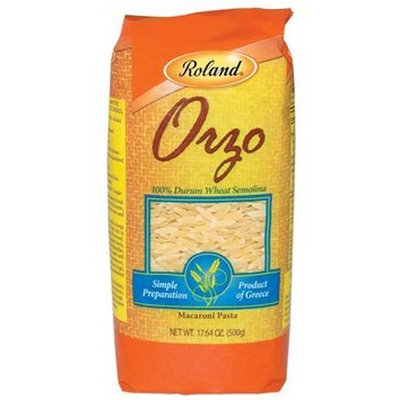 Roland Greek Orzo Pasta, 17.64-Ounce Package (Pack of 6)