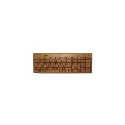 Impecca KBB500 Full Bamboo Custom Carved Designer Keyboard