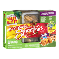Lunchables With Smoothie Chicken Popper Kabobbles