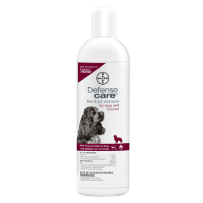 Bayer Defense Care Flea & Tick Dog Shampoo