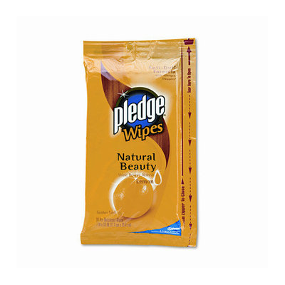 DRACKETT PROFESSIONAL Pledge Lemon Scent Wet Wipes