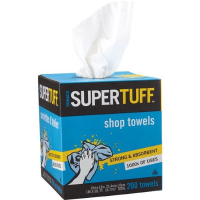 Trimaco Llc Trimaco Cleaning Wipes 200-ct Box of Shop Towels White 10220