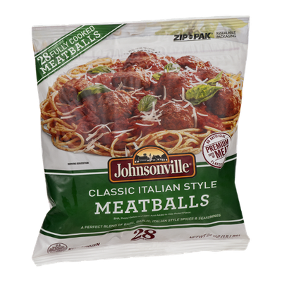 Johnsonville Meatballs Classic Italian Style