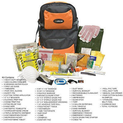 Lifeline 4047 1 Person 72 Hour Premium 112 Piece