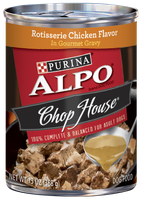 ALPO® CHOP HOUSE® Rotisserie Chicken Flavor In Gourmet Gravy