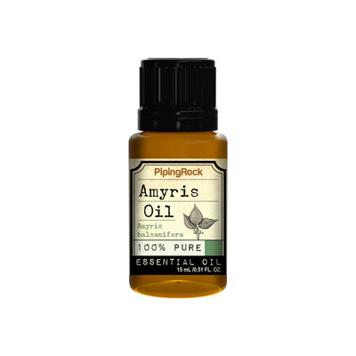 Piping Rock Amyris 100% Pure Essential Oil 1/2 oz Therapeutic Grade