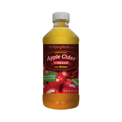 Piping Rock Apple Cider Vinegar w/Mother Organic 16 fl oz
