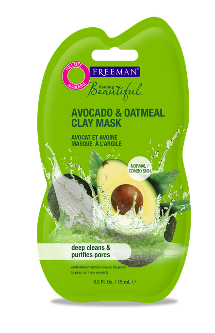 Freeman Feeling Beautiful Purifying Avocado & Oatmeal Clay Mask