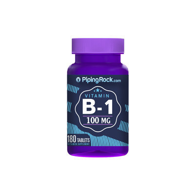 Piping Rock Vitamin B-1 100mg 180 Tablets